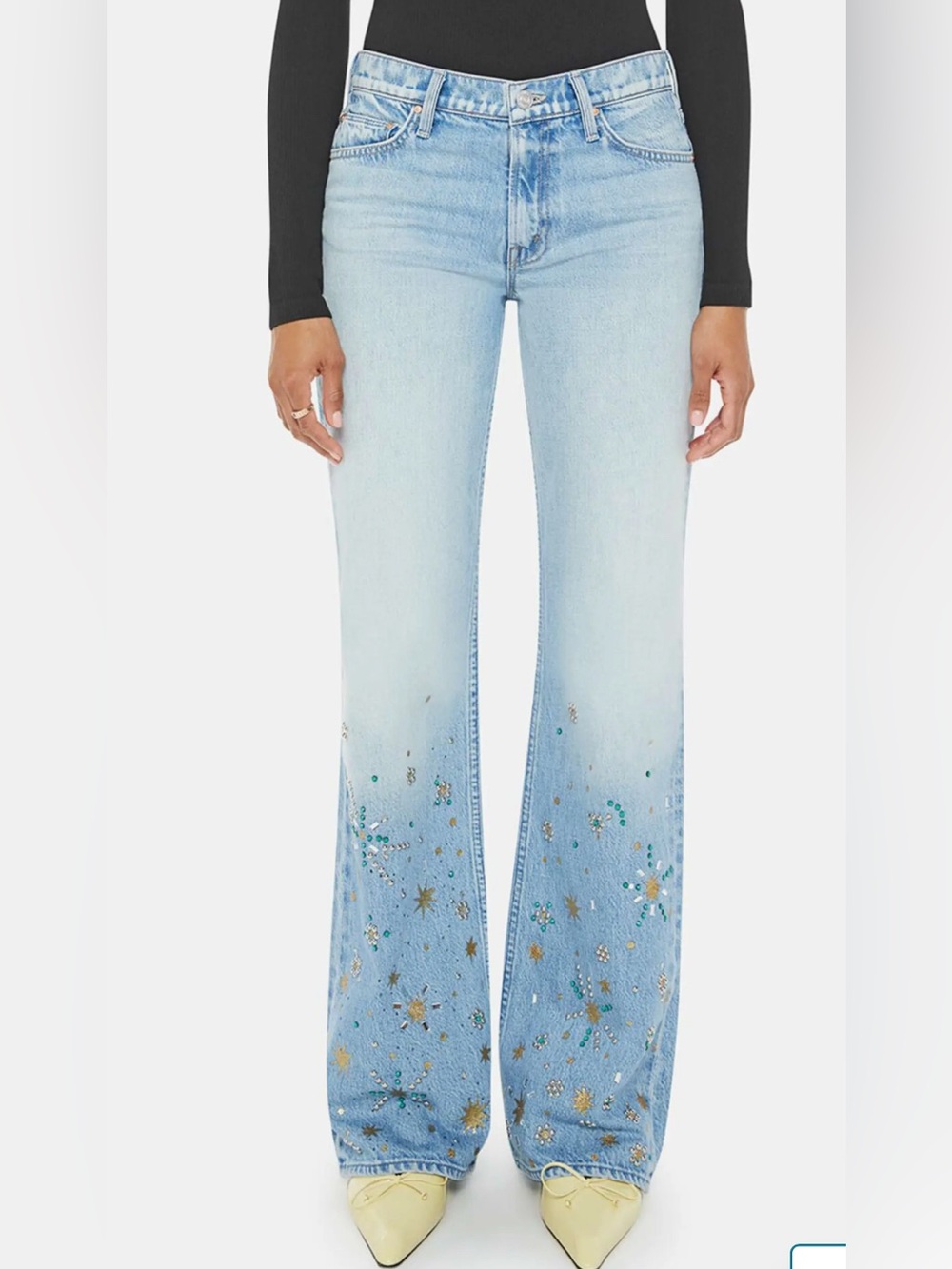 MOTHER Bookie Heel Bootcut